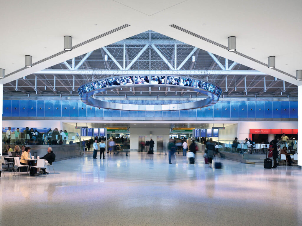 JetBlue Terminal 5 at John F. Kennedy International Airport in Queens, New York, 2008